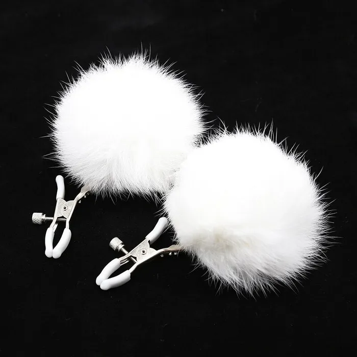 Vibrators LAZADASEXTOYS Exotic Accessories Cute Plush Rabbit 1 Pair Nipple Clamps Pinzas Pezones Toys Couple Games BDSM Breast Fetish Flirting Adult Games Vibrators LAZADASEXTOYS Exotic Accessories Cute Plush Rabbit 1 Pair Nipple Clamps Pinzas Pezones Toys Couple Games BDSM Breast Fetish Flirting Adult Games