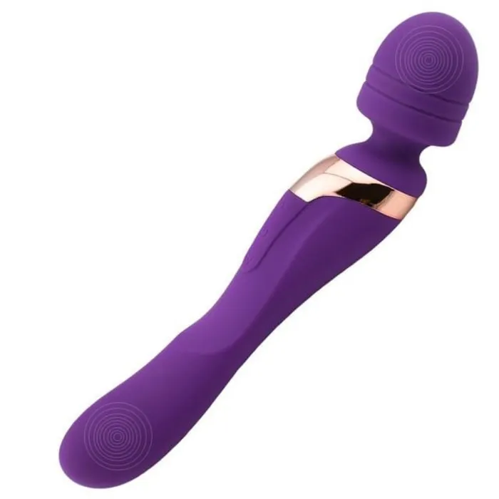 Vibrators Lovegasm Double Ended Vibrator Svelte 8Speed Couples VibeHitachi Cordless Wands
