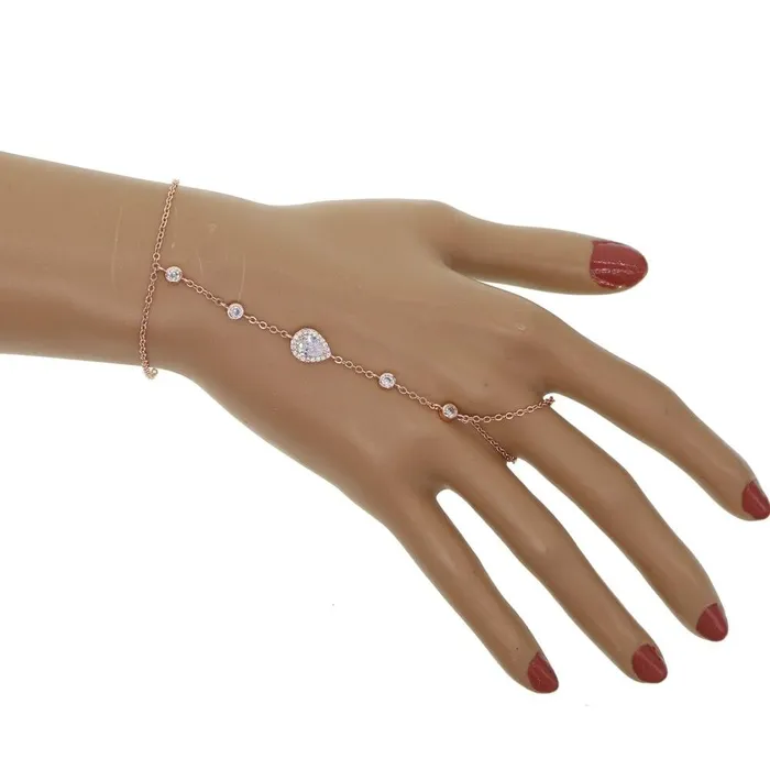 Vibrators Lovegasm Rose Gold Slave Bracelets Jewelry