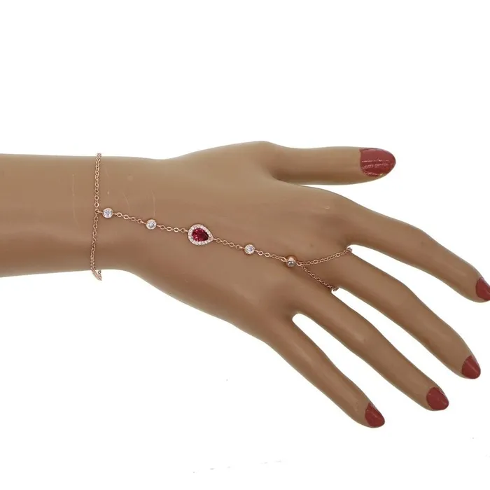 Vibrators Lovegasm Rose Gold Slave Bracelets Jewelry