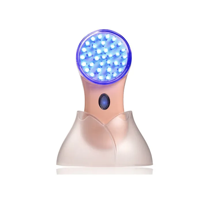 Vibrators missammy Electric RedBlue LED Light Facial Acne Removal Whiten Skin Beauty Device 837