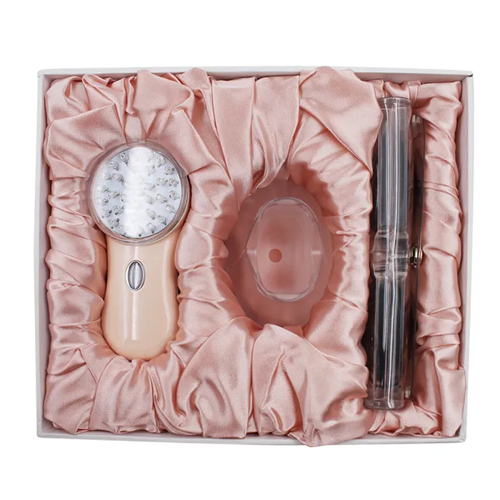 Vibrators missammy Electric RedBlue LED Light Facial Acne Removal Whiten Skin Beauty Device 837