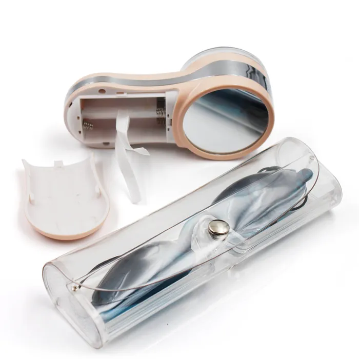 Vibrators missammy Electric RedBlue LED Light Facial Acne Removal Whiten Skin Beauty Device 837