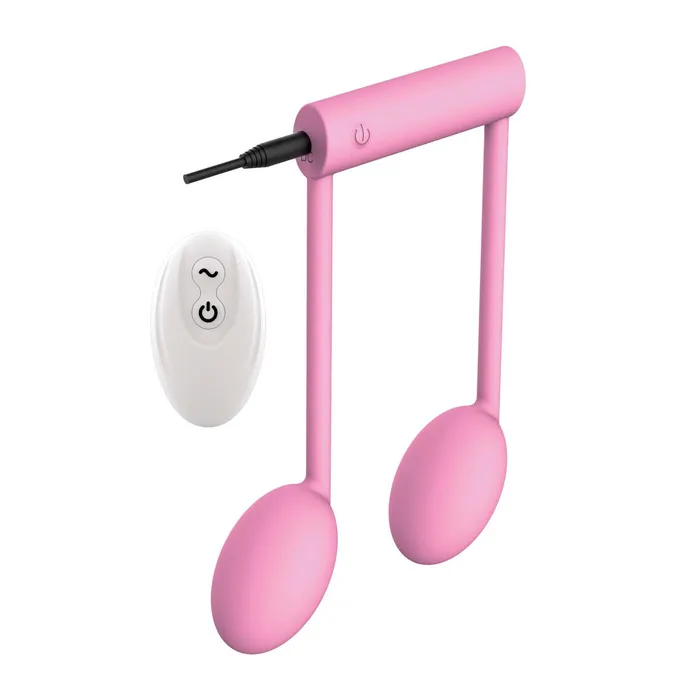 Vibrators Nasstoys The Beat Remote Note Vibe Pink