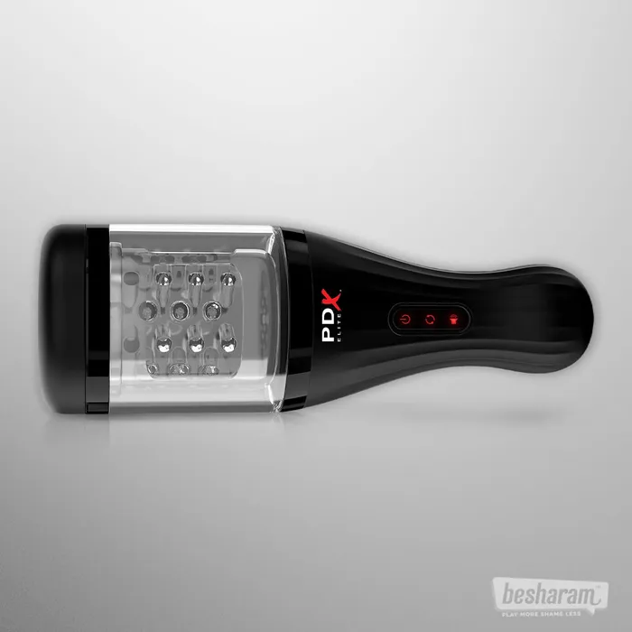 Vibrators Pipedream Pipedream PDX Elite Talk Dirty Rotobator
