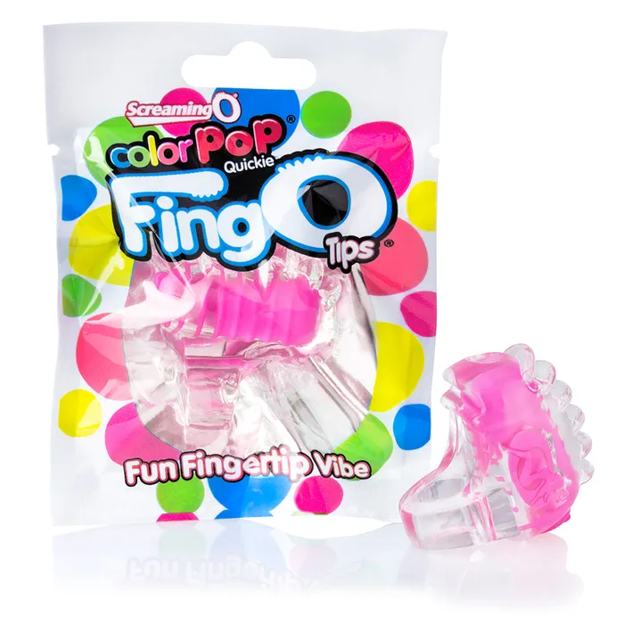 Vibrators Screaming O Fingo Tips Each Pink